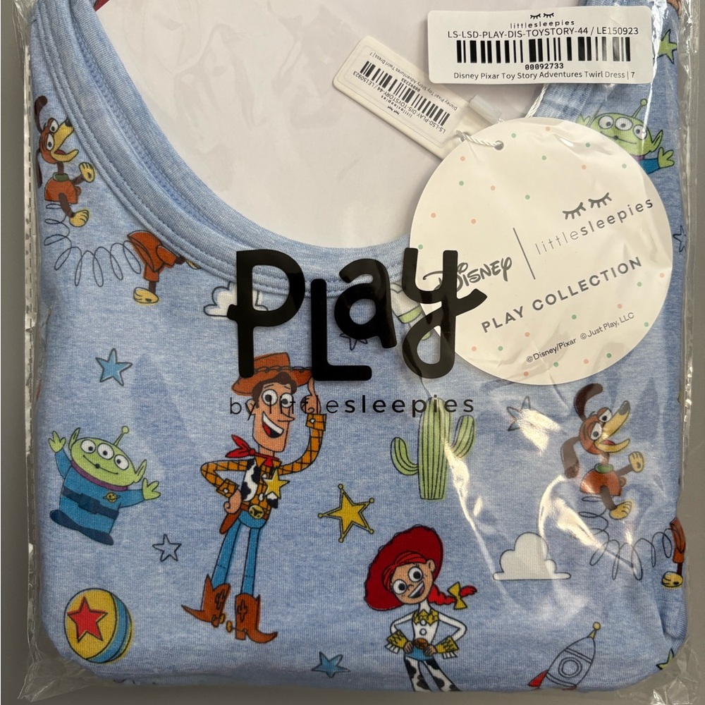 Little Sleepies Blue Toy Story Dress